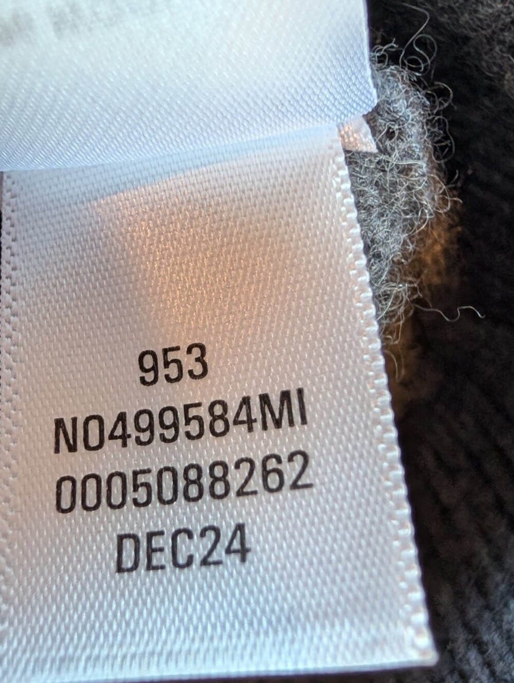 ❤️Nordstrom Wool Cashmere V Neck Cardigan Charcoal Grey Women's XS Beautiful - Picture 7 of 10
